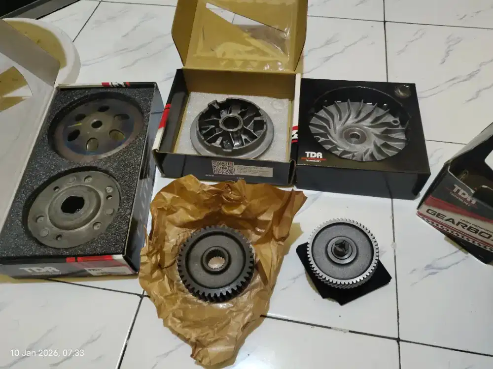 Gear ratio, pulley Ori Aerox 2023