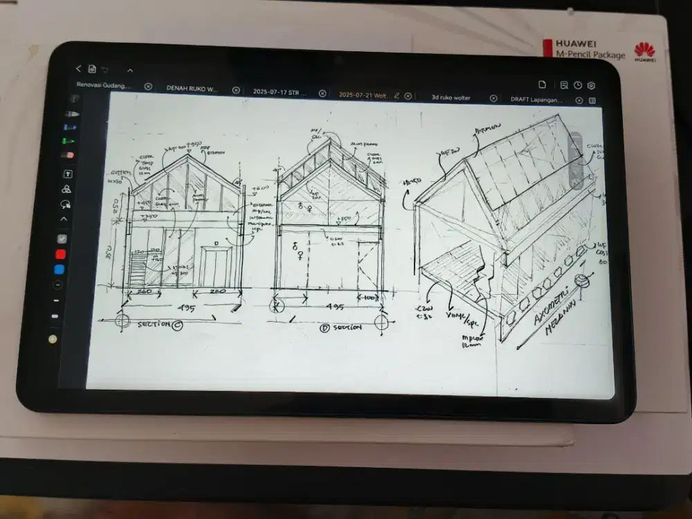 Huawei MatePad 10.4 (2022) – Lengkap + M-Pencil Ori