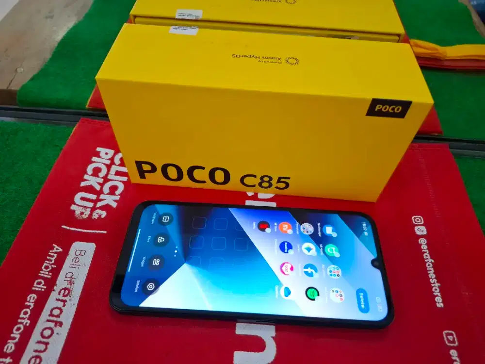POCO C85 Ram 8/256 GB mulus lengkap normal