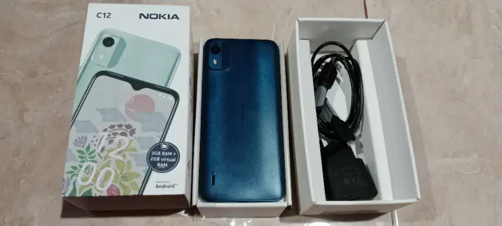 Nokia android sistem 12. Ram 3(2) / 64gb navy
