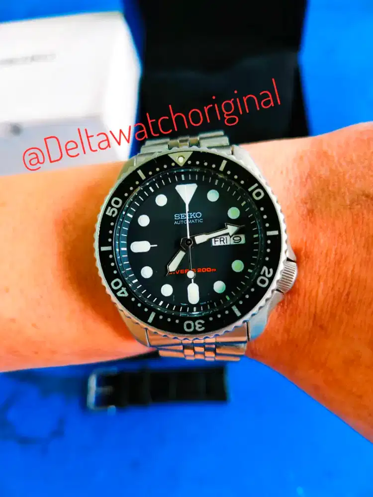 Seiko SKX007 Bond 007 Black Dial Automatic Diver Original Mulus