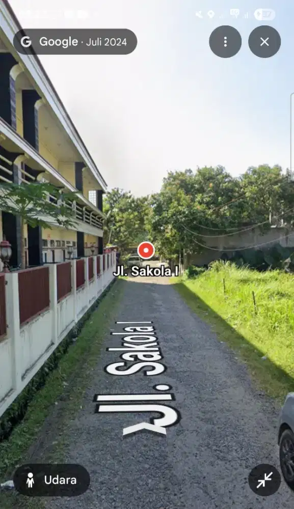 Jual Tanah cocok utk tempat kost. Dekat UIN 2, Univ Muhammadyah,