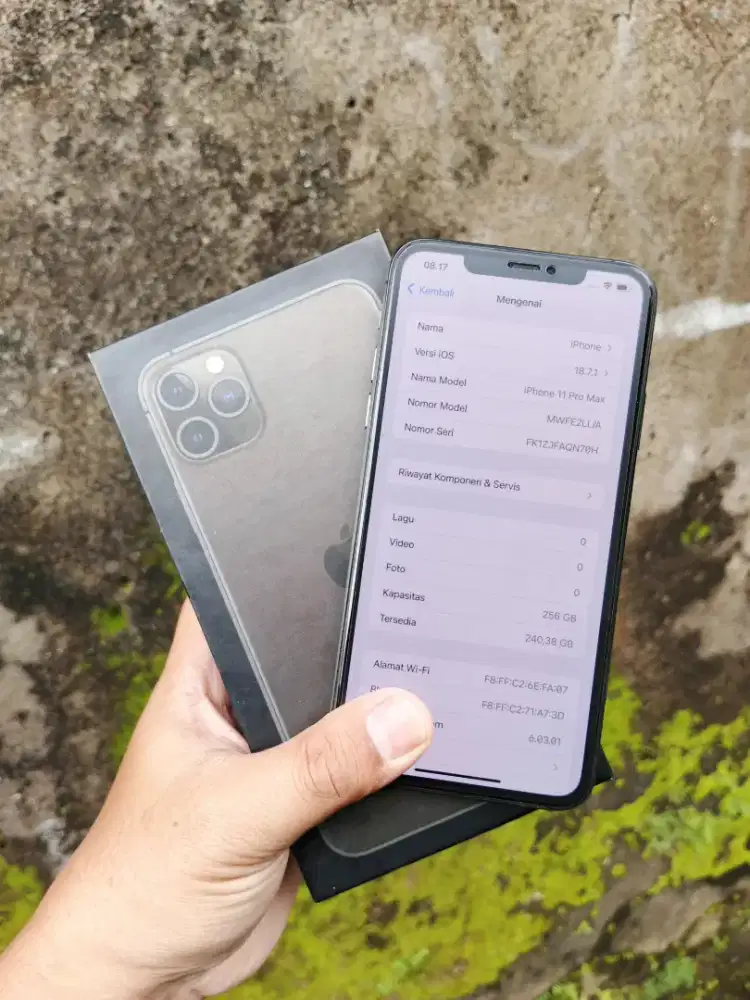 Iphone 11 Pro Max Fullset Orian Inter All Operator