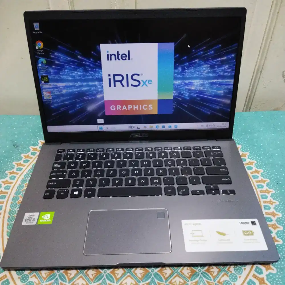 ASUS X409J I5 GEN 10 8GB/256GB WINDOWS 11 NVDIA MX330 2GB