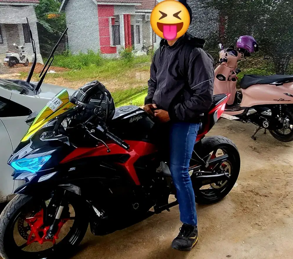 Zx25r 2023 siap pakai service rutin good condition Gread A,