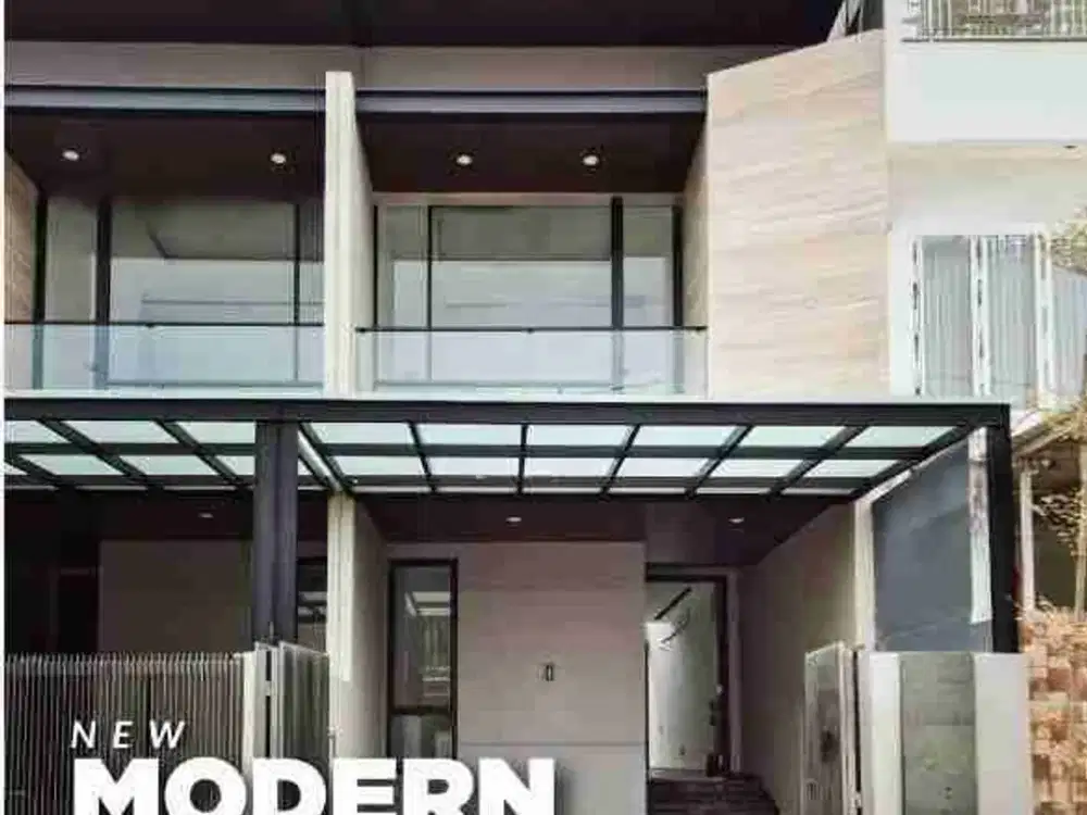 Baru Gress‼️Jual Rumah Modern Tropical Dukuh Kupang Surabaya Barat