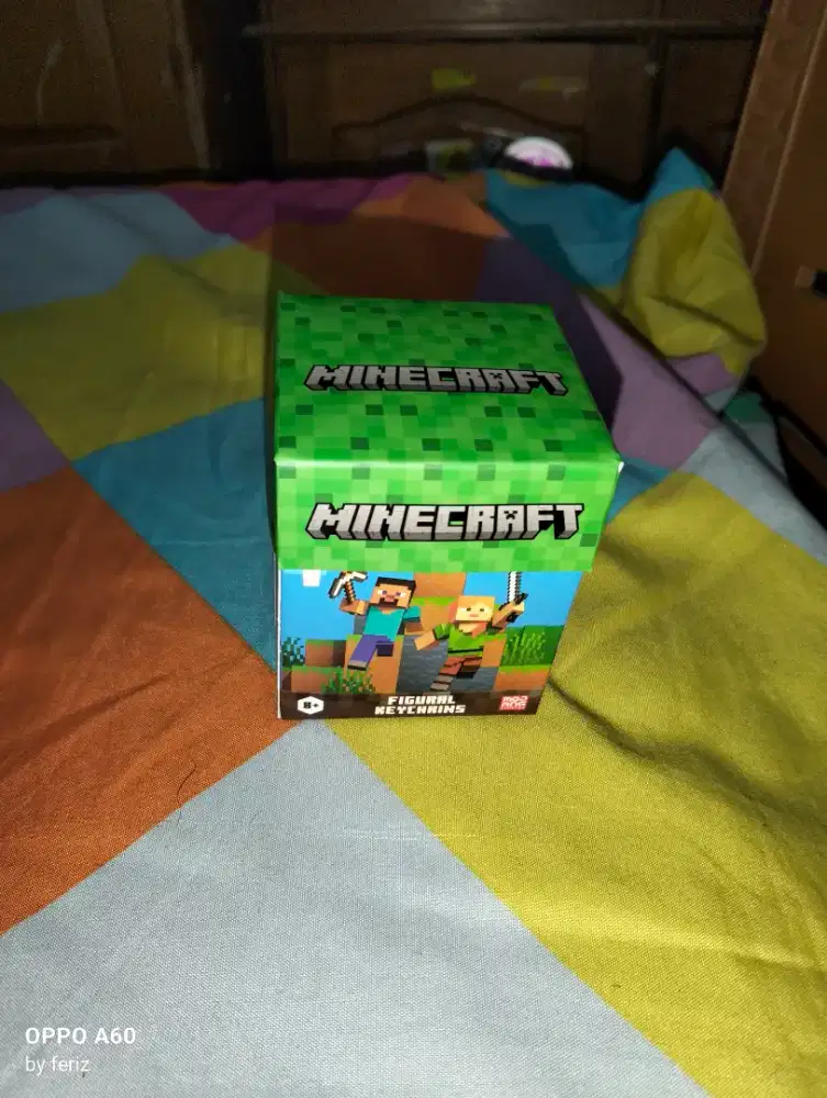 mainan Minecraft, gantungan kunci