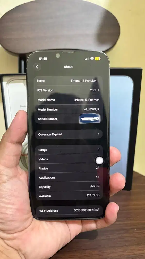 Apple Iphone 13 PM Sierra Blue