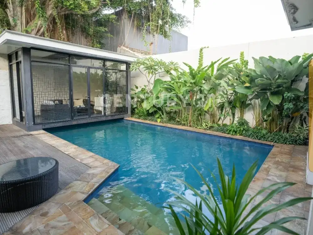 Rumah Elegant Furnished Di Kemang Dalam Lingkungan Ekslusif