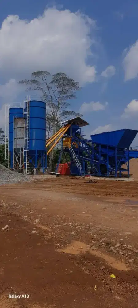 BATCHING PLANT MOBILE WETMIX 60–70 M3/JAM | PROMO AWAL TAHUN