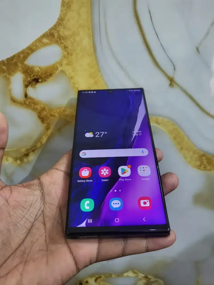 Jual cepat samsung note 20 ultra 5G ram 8/512 fullset