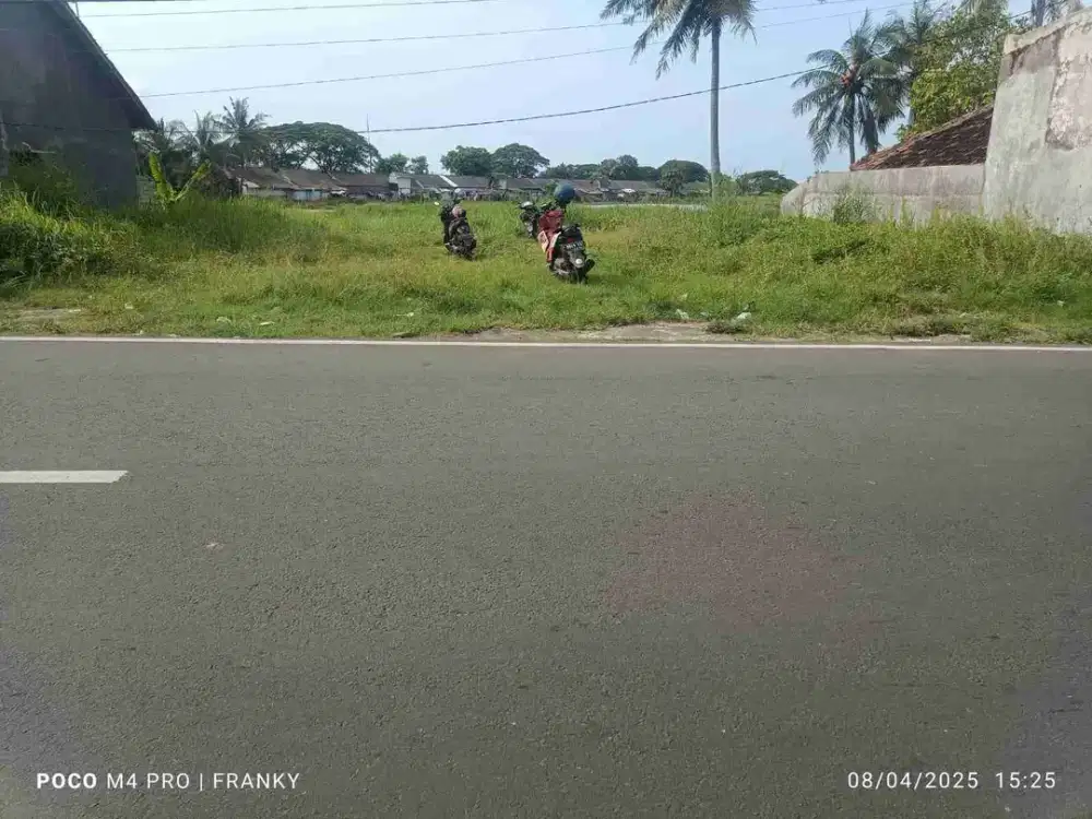 tanah di jalan raya sawah luhur padek kasemen kota serang banten