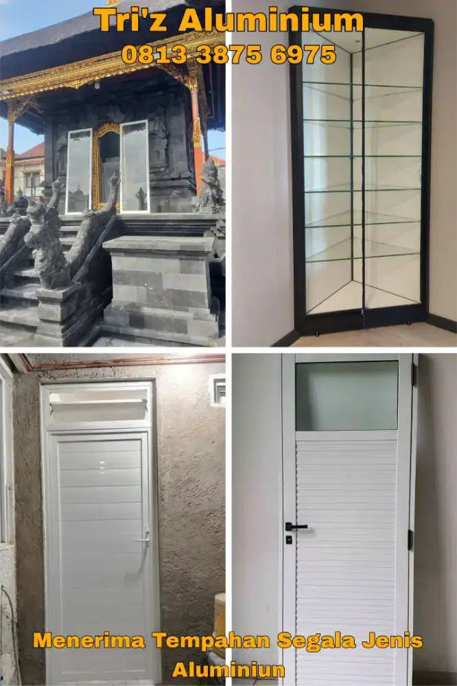 PINTU ALUMINIUM DAN JENDELA ALUMINIUM