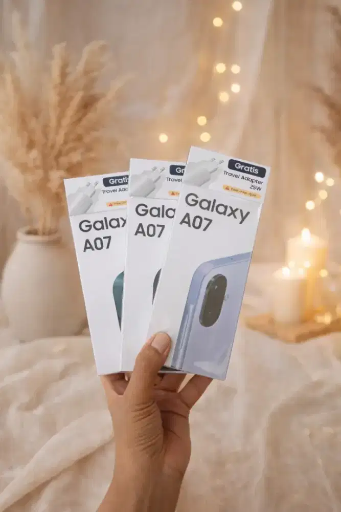Berminat silahkan WA Samsung Galaxy A07 4/64 Garansi resmi 1thn