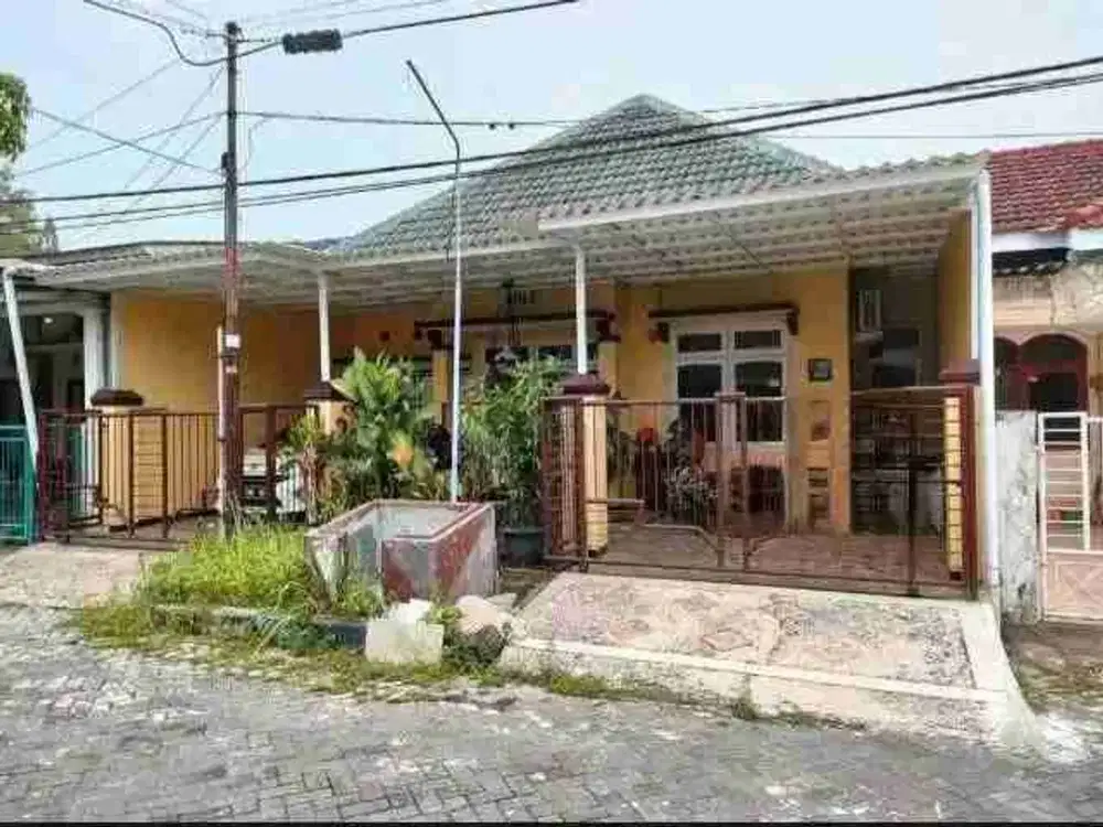 7jt-an/mtr‼️Dijual Rumah Strategis Pondok Tjandra dekat Tol Tambak Sumur