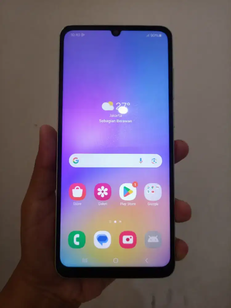 Samsung A05, Ram 6/128 (Hp Fungsi Normal, Orian,Plig Lcet2 Pkin Wajar)