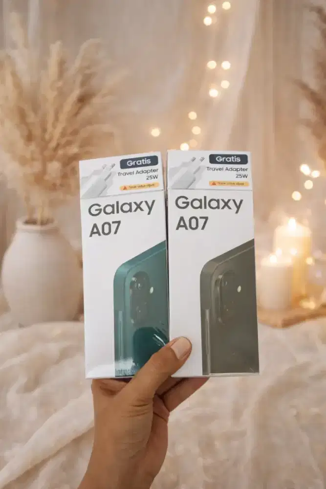 Berminat silahkan WA Samsung Galaxy A07 6/128 Garansi resmi 1thn