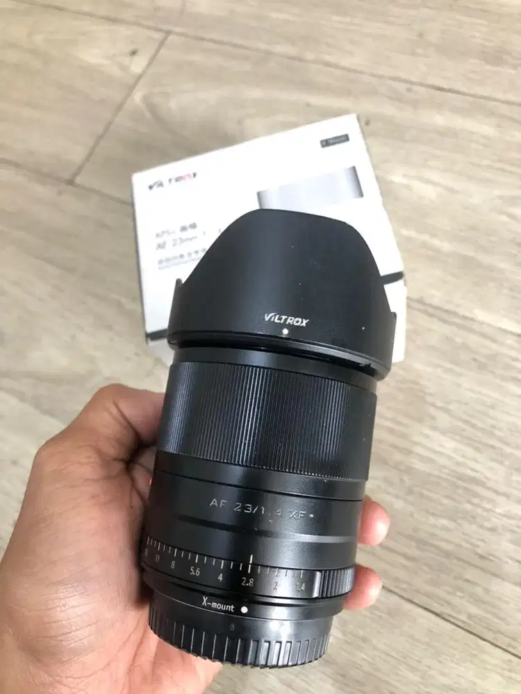 Lensa viltrox 23 mm f1.4 fujifilm