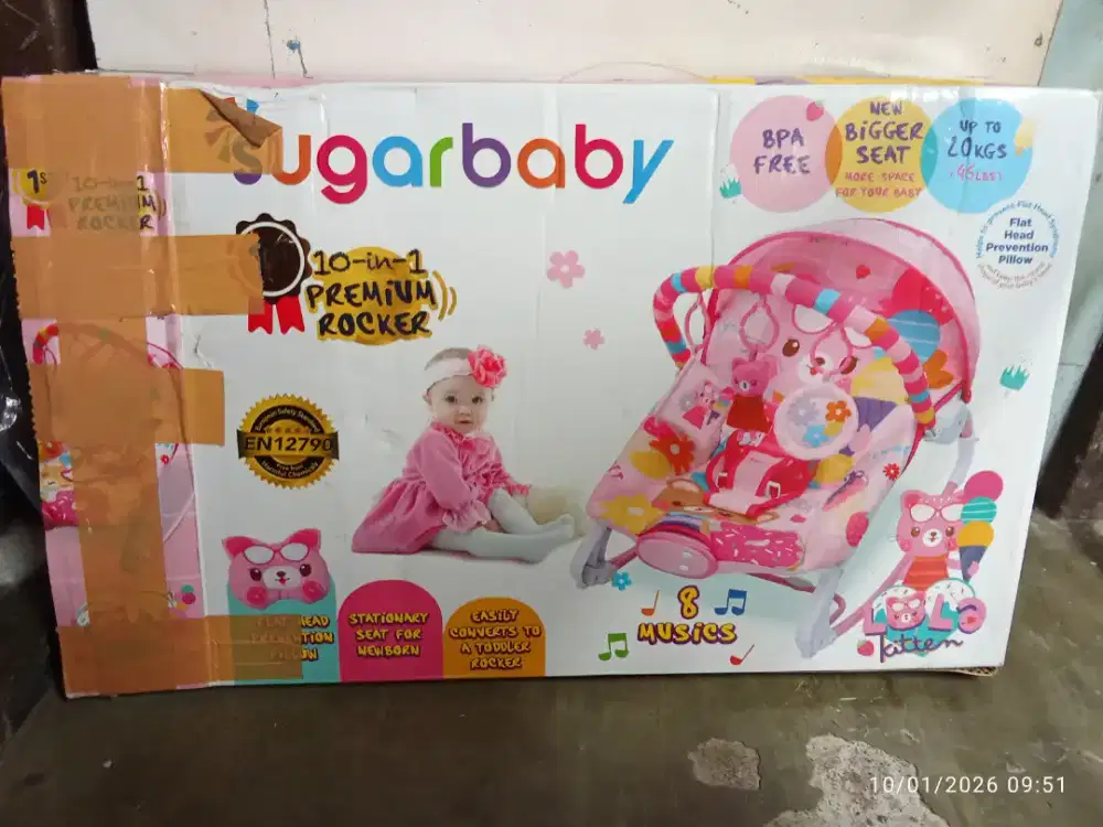 SUGAR BABY BOUNCER PREMIUM ROCKER