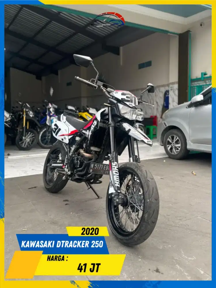 PROMO ‼️ KAWASAKI DTRACKER 250 2020 BARANG ISTIMEWA HIKMAH MOTOR KEPUH