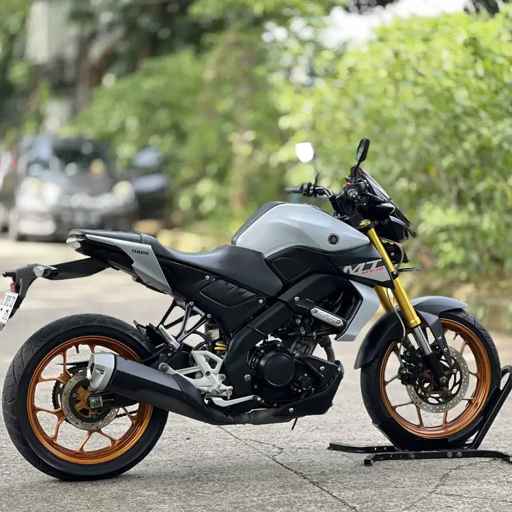 KM LOW! YAMAHA MT15 2019 GREY PAJAK PANJANG SIAP TOURING