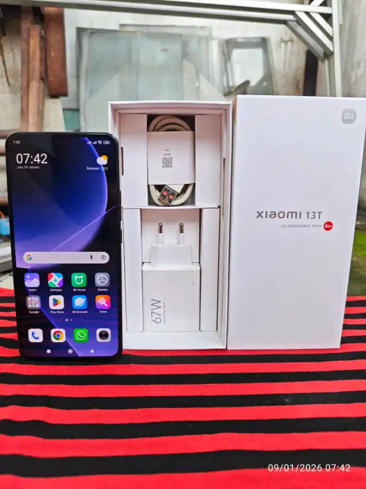Xiaomi 13T 12/256 Fullset ori segel mulus no minus garansi On