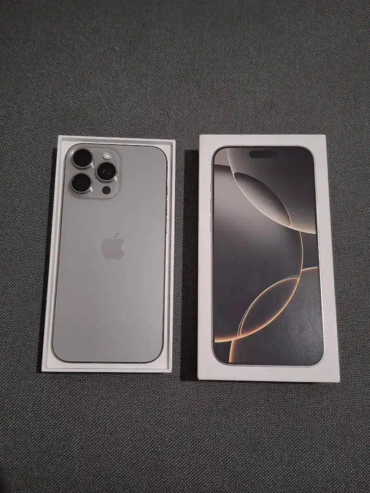 Iphone 16 pro max 256 ibox gransi on