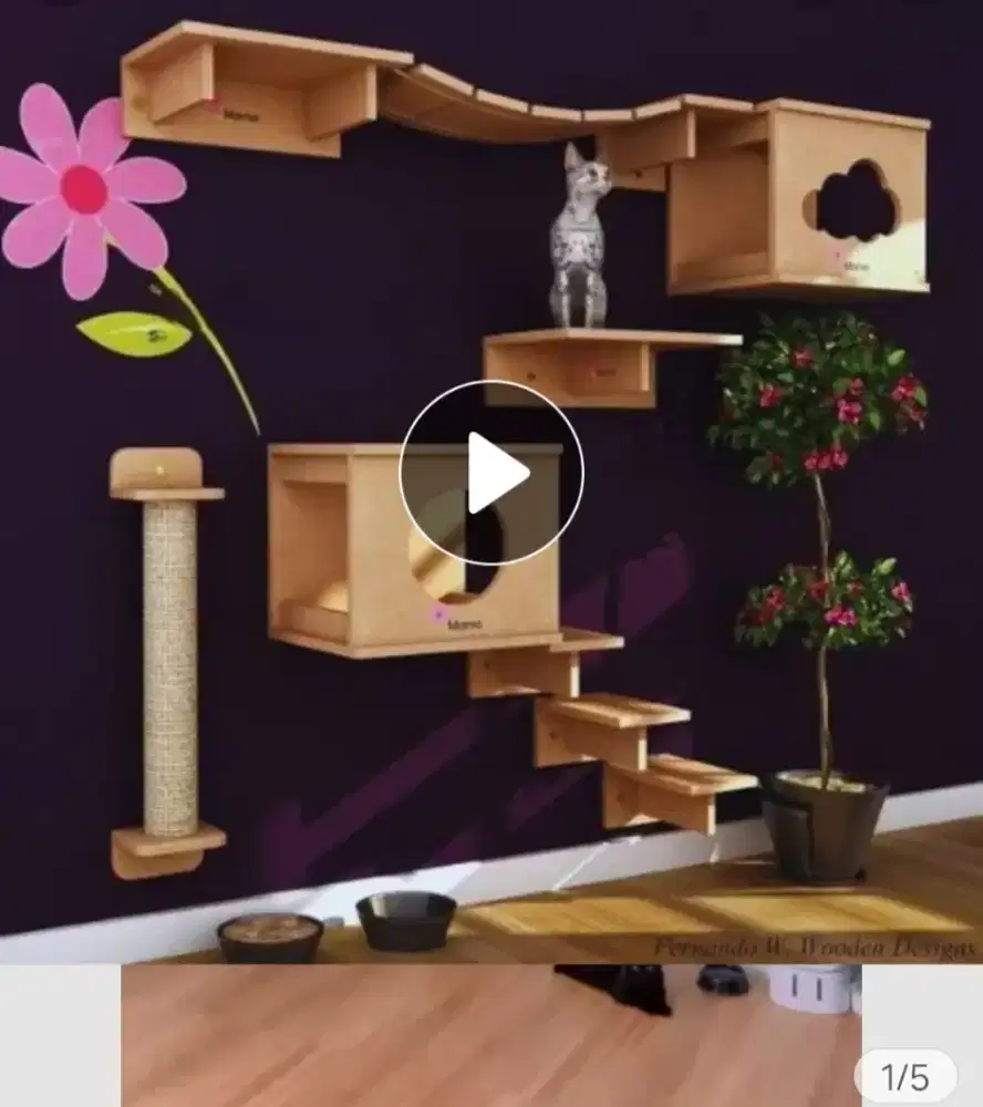 Cat playground mainan kucing baru
