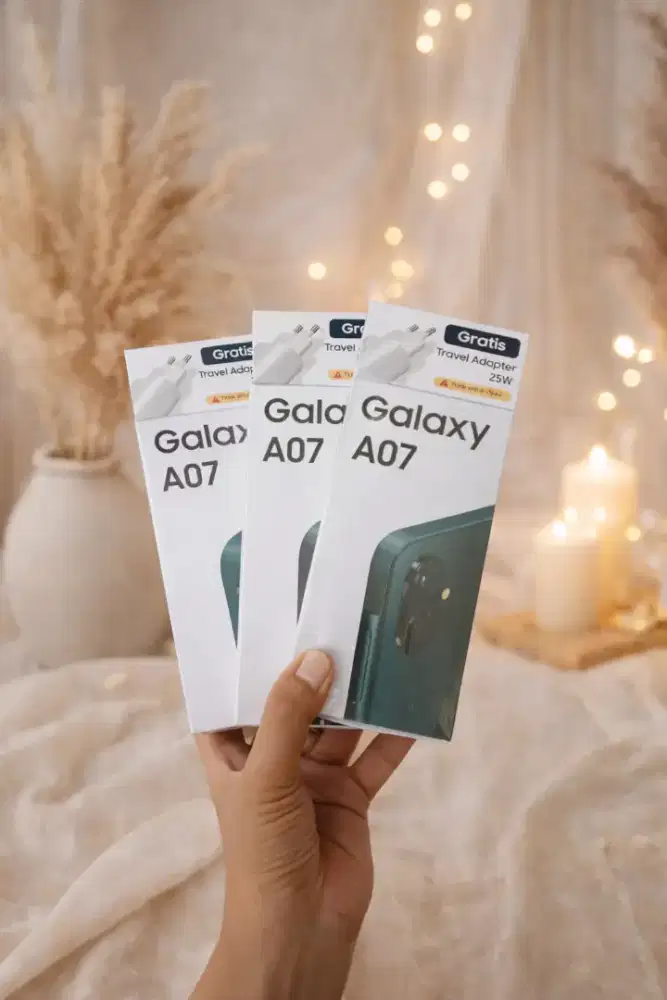 Berminat silahkan WA Samsung Galaxy A07 8/256 Garansi resmi 1thn