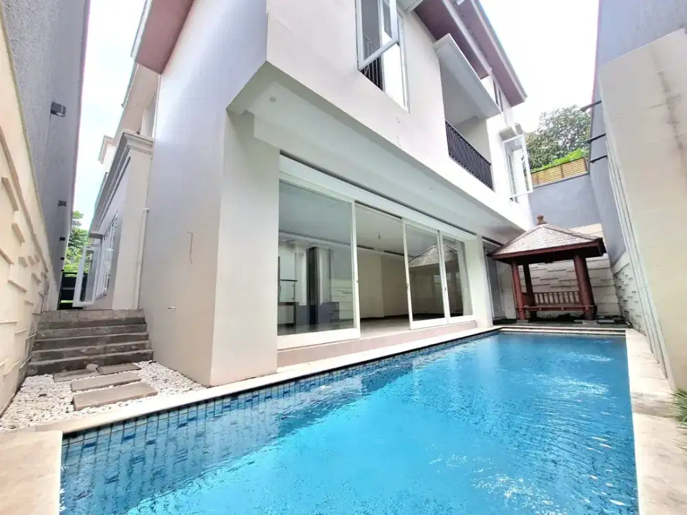 Rumah Baru Dengan Private Pool di Pondok Indah Jaksel pr 14631