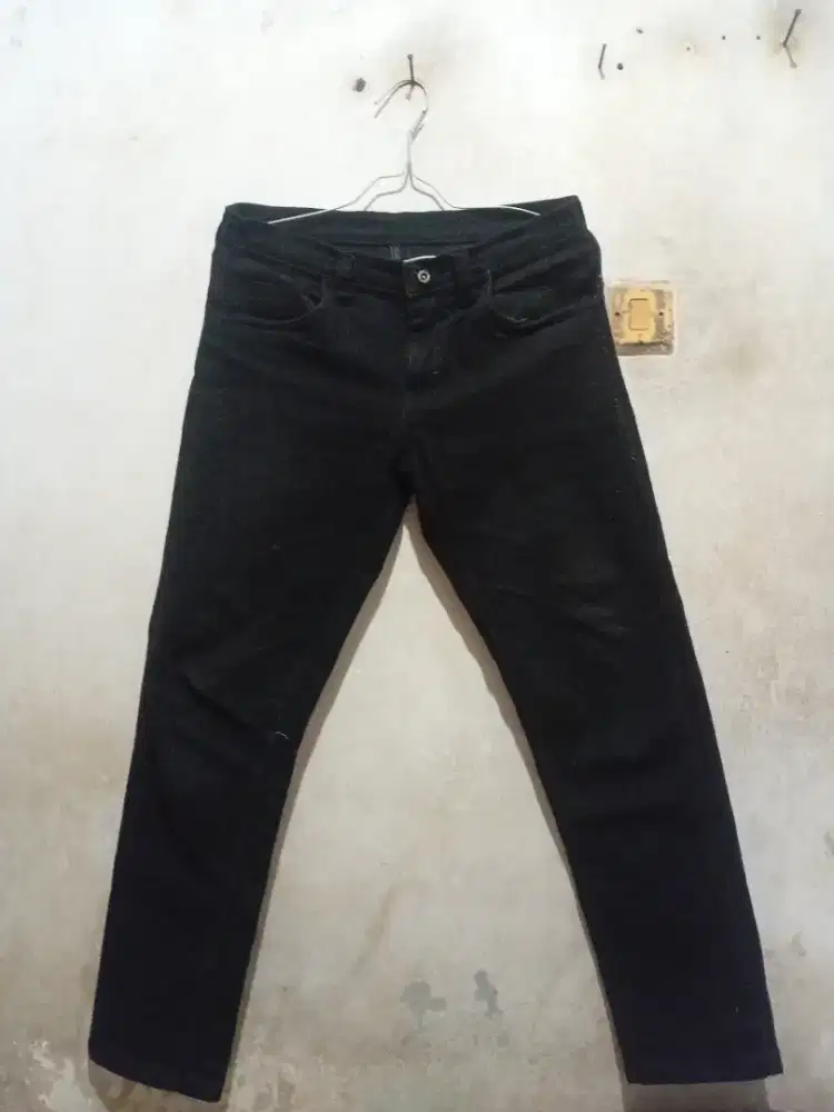 CELANA JEANS FULL BLACK