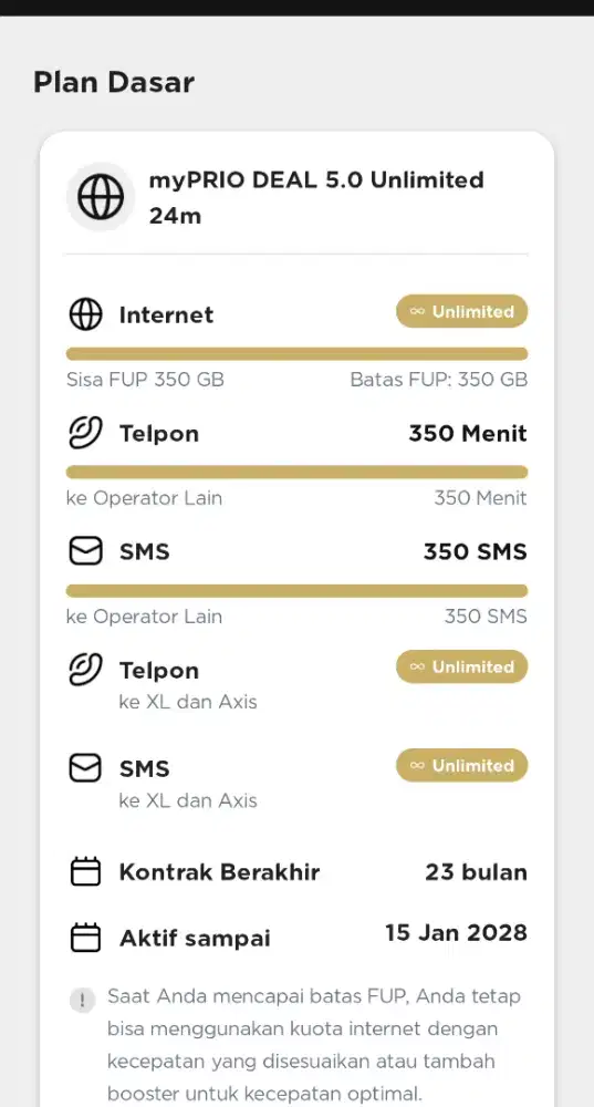 KARTU XL UNLIMITED INTERNET SELAMA 2 TAHUN
