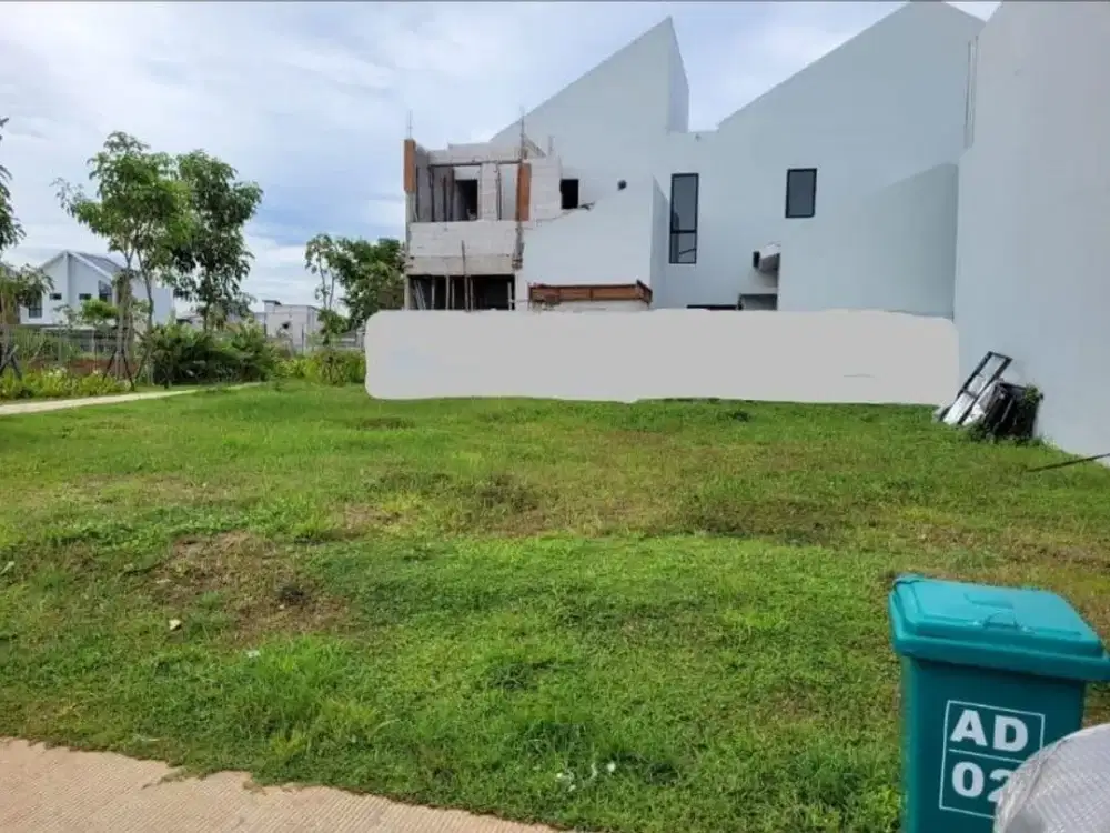 Kavling Hoek Bebas Banjir 202m2 Siap Bangun Strategis di Citra Garden Jakbar