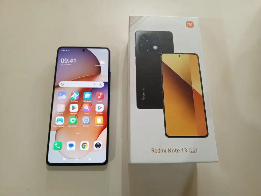 Redmi note 13 5G 8/256 fullset ori mulus