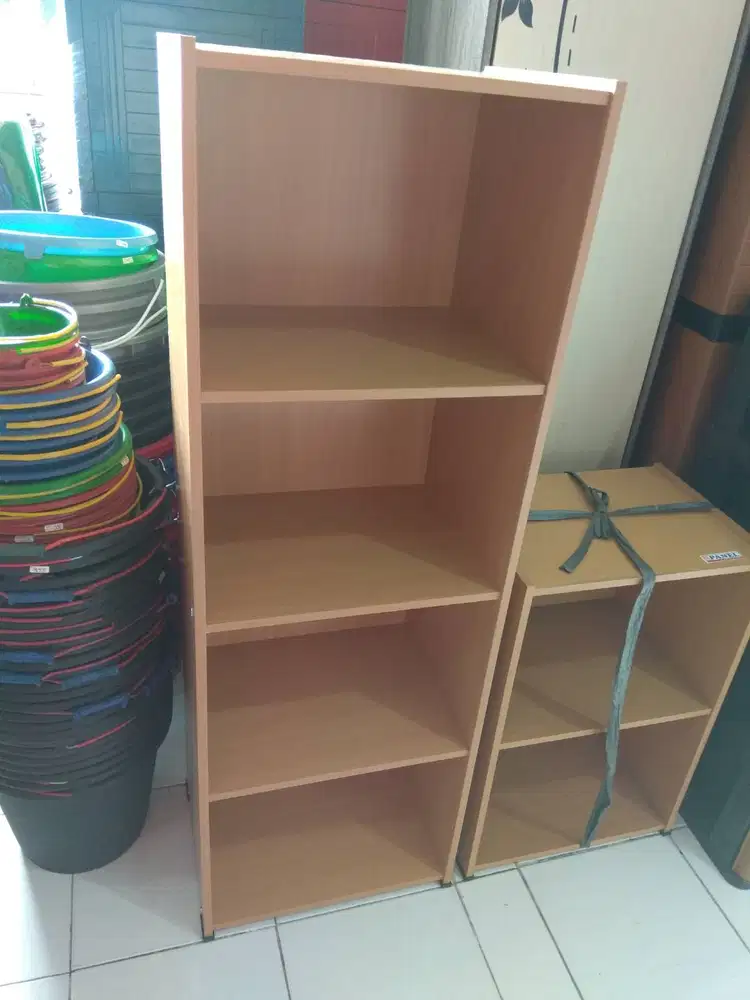 lemari kayu RB susun 4