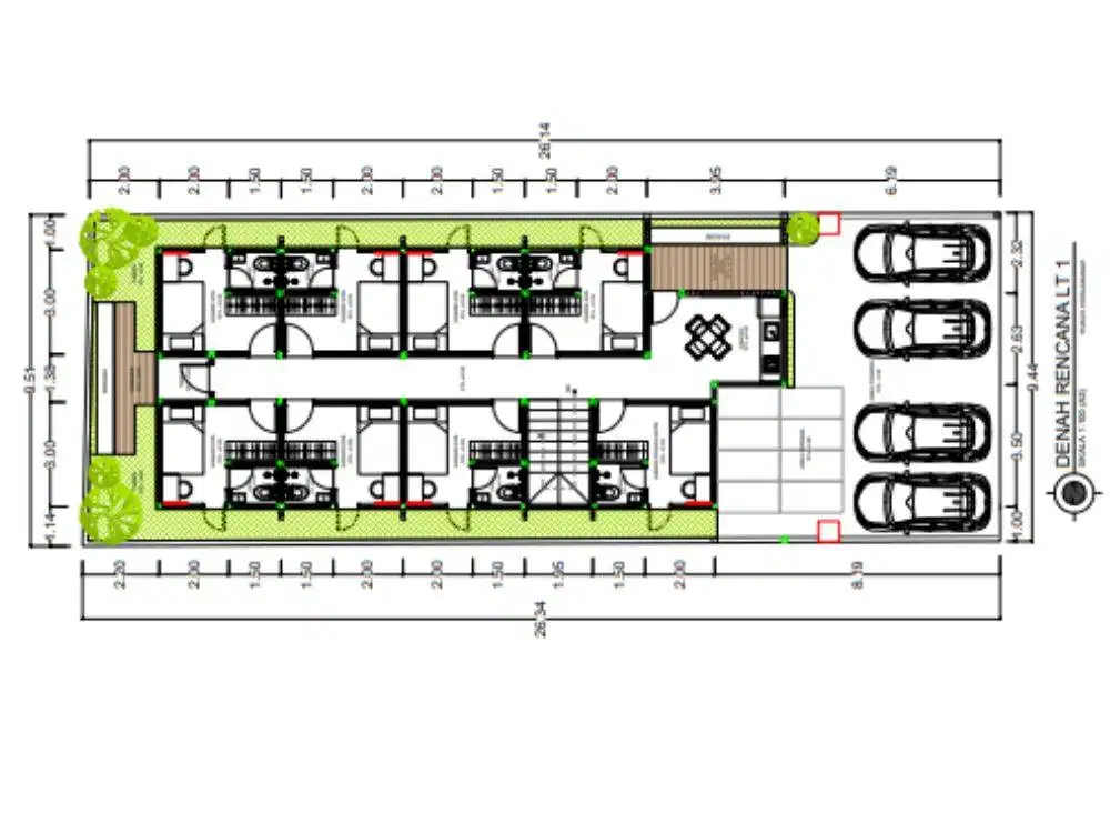 DIJUAL KOSAN EKSKLUSIF JATINANGOR – 17 KAMAR FULL FURNISHED SHM