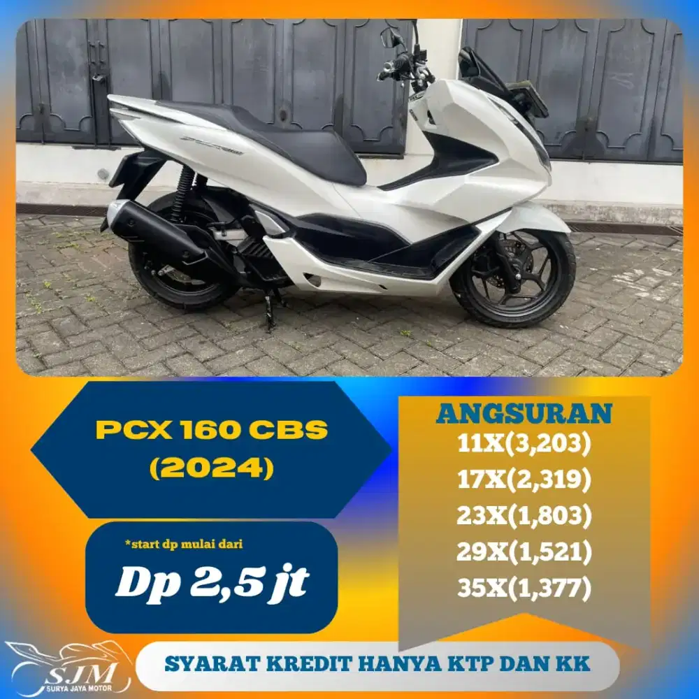 HONDA PCX 160 CBS 2024 CASH & KREDIT