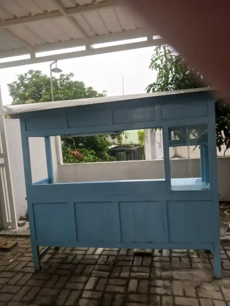 Gerobak kayu serba guna