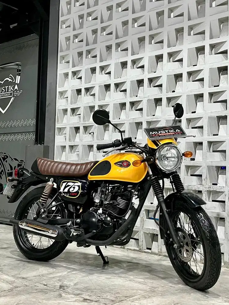 Stok Terbatas!!Kawasaki W175 Cafe th 2019 - Ayu Mustika