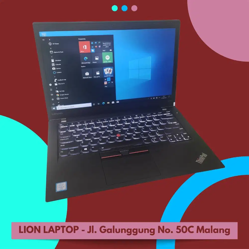 RAM 8GB SSD 256GB Core i5 Touchscreen SLIM Lenovo Thinkpad T470s [10|0