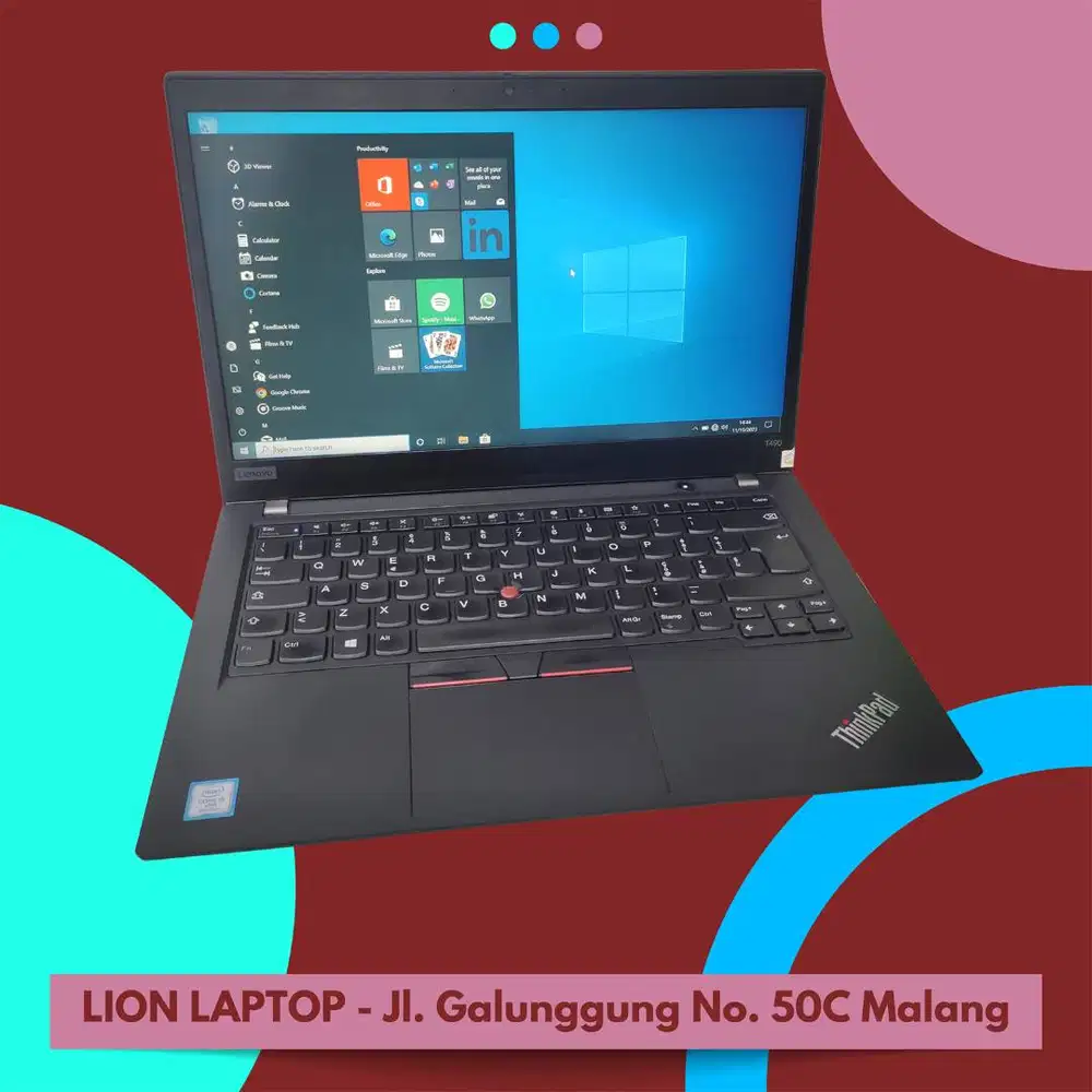 RAM 16GB i5 Gen 8 SSD 256GB Lenovo Thinkpad T490 [10|01]