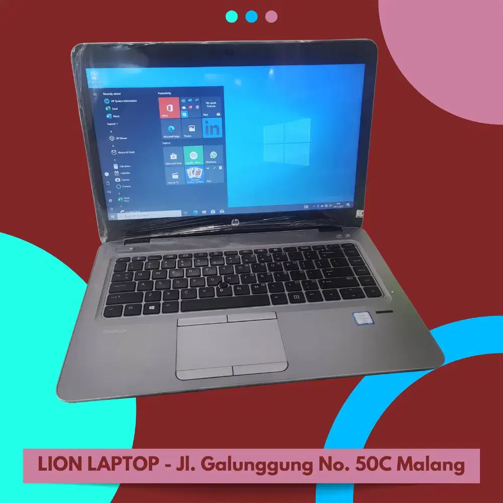Core i5 RAM 8GB Murah SSD 258GB HP Elitebook 840 G3 [10|01]