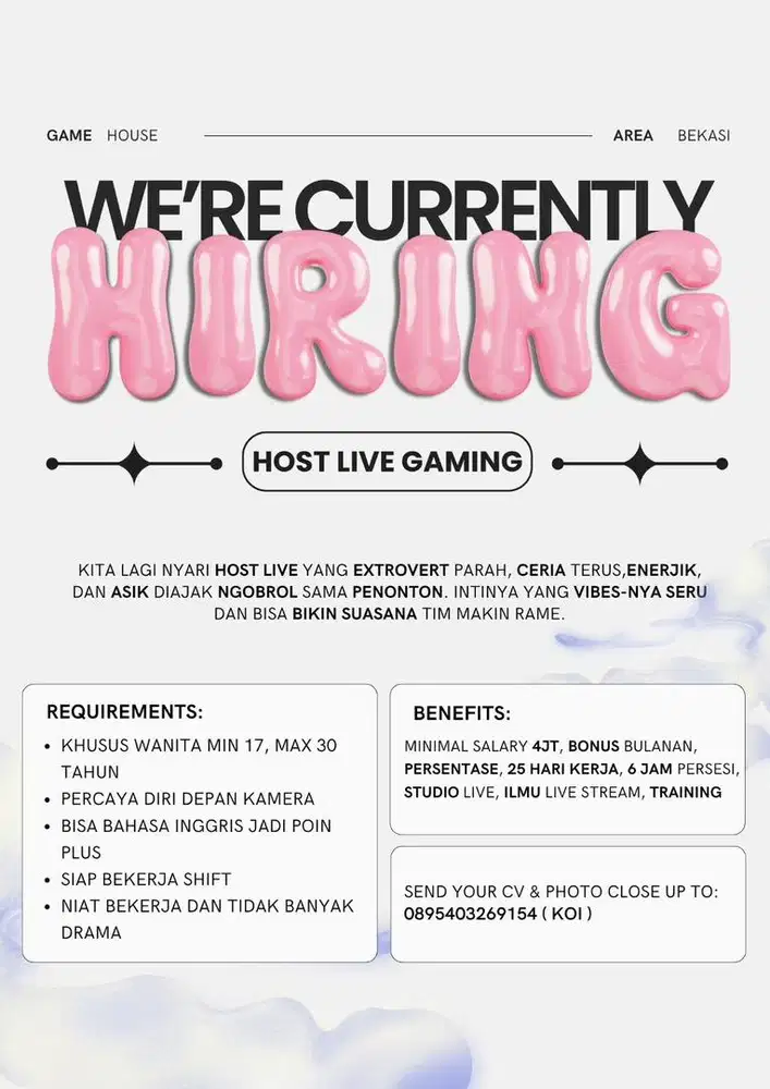 Host Live Gaming