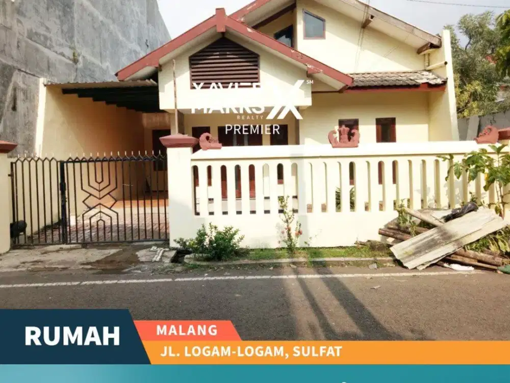 Rumah Jual Cepat di Logam Logam Sulfat Malang Negotiable