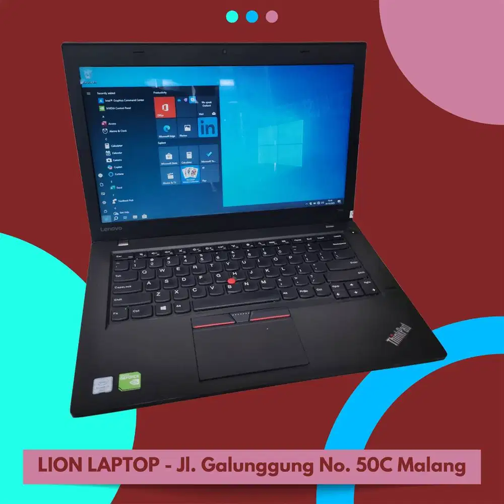 Double VGA Core i7 RAM 8GB Lenovo Thinkpad T460 [10|01]