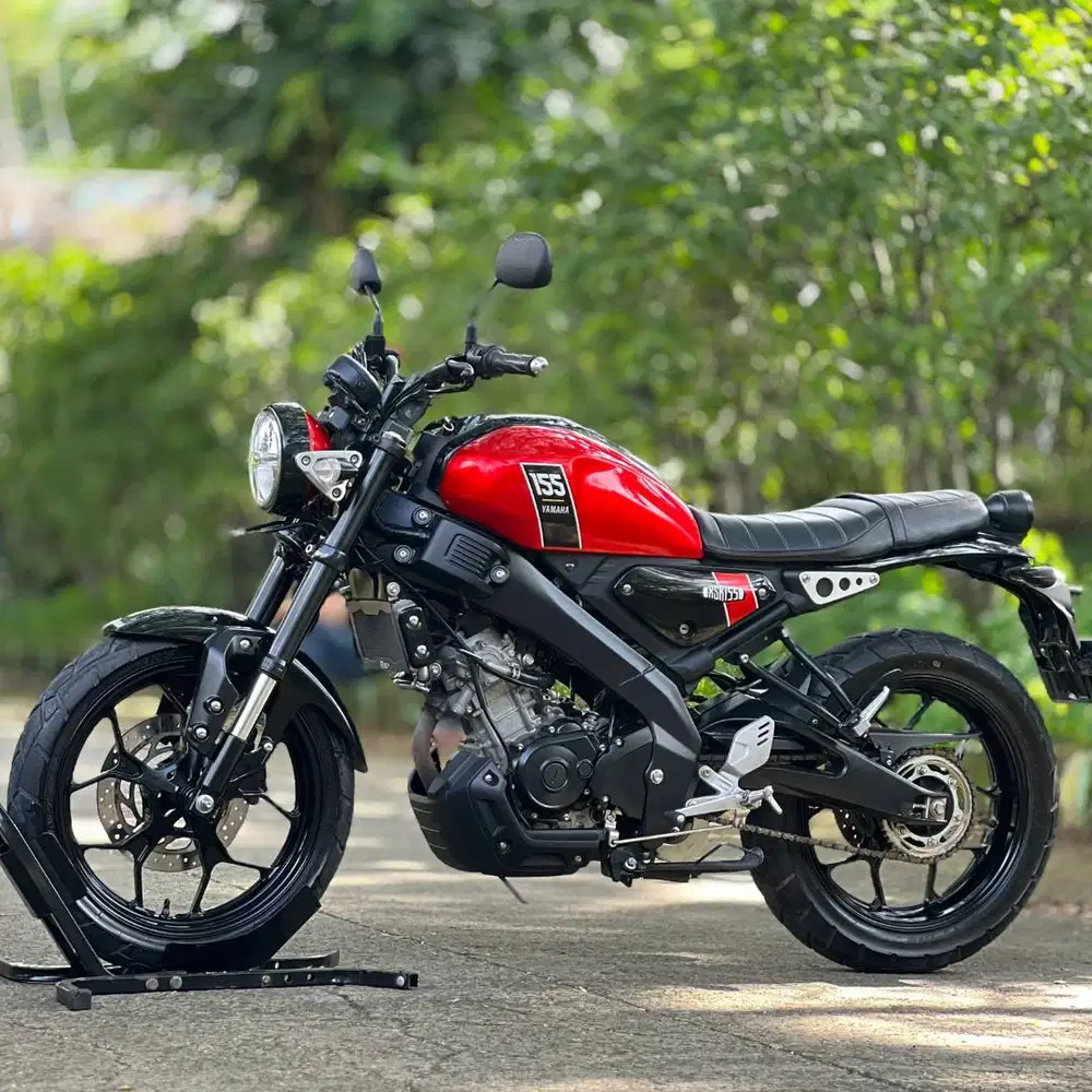 YAMAHA XSR 155 2023 MERAH KM RENDAH PAJAK PANJANG SIAP JALAN