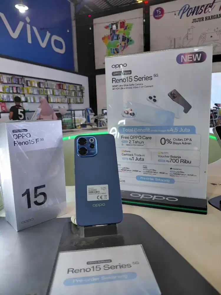 Open pre order oppo reno 15f 5g garansi resmi