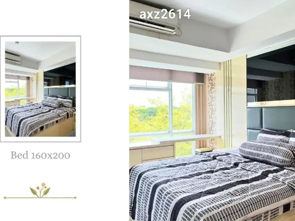 JUAL STUDIO APARTEMEN FURNIS LENGKAP AKSES TOLL SATELIT GRAND SUNGKONO LAGOON