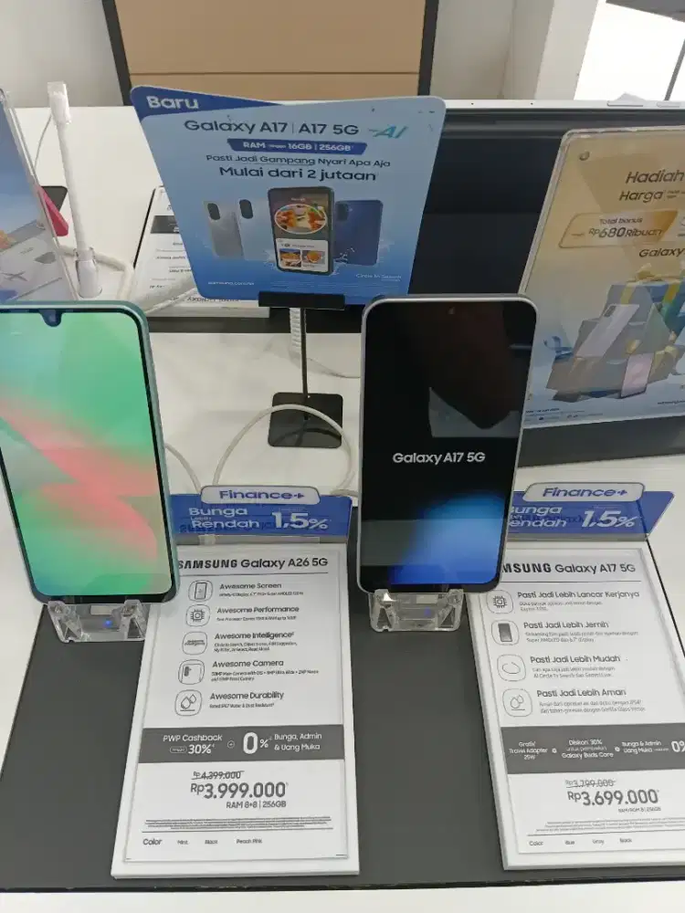 Samsung galaxy A17 5G dan A26