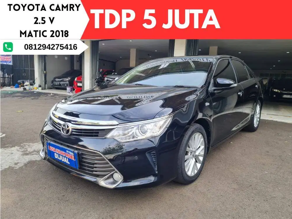 DP 5 JUTA Toyota Camry 2.5 V MATIC 2018